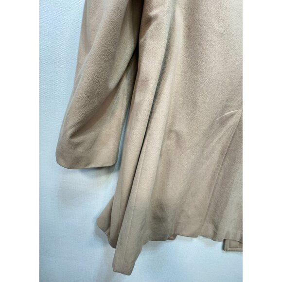 Vintage Stratojac Strato-Suede Mens Flannel Trench Coat Size 46 Beige Pockets - Picture 14 of 15